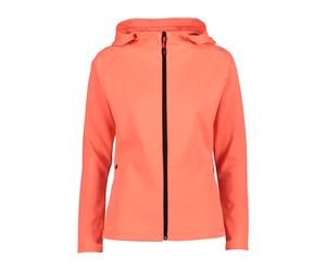CMP Damen Sweatjacke WOMAN JACKET FIX HOOD 32C8386-C649 34 Red Fluo