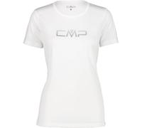 CMP Damen T-Shirt, Bianco, 40, 39T5676P