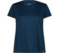 CMP - Women's S/S T-Shirt Round Neck - Funktionsshirt, Gr. L 42, blau (Denim)