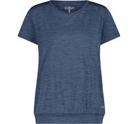 CMP - Women's T-Shirt Round Neck - Funktionsshirt, Gr. L 42, blau (B.BlueMelange)