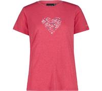 CMP - Women's T-Shirt - Funktionsshirt, Gr. L 42, rot/rosa (MagentaMelange)