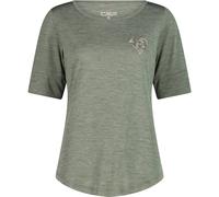 CMP - Women's Light Melange T-Shirt - Funktionsshirt, Gr. XL 44, oliv (AvocadoMelange)