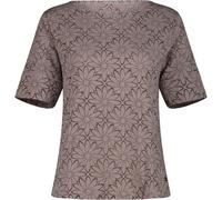 CMP - Women's S/S T-Shirt Floral - Funktionsshirt, Gr. XXS 34, braun (Grafite)