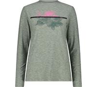 CMP Damen T-Shirt mineral mel. 36
