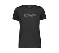 CMP Damen T-Shirt, Nero, 40, 39T5676P