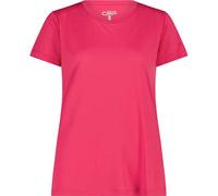 CMP - Women's Jacquard S/S T-Shirt - Funktionsshirt, Gr. XXL 46, rosa (Magenta)
