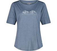 CMP Damen T-Shirts blau Größe XXL Trekking Atmungsaktiv
