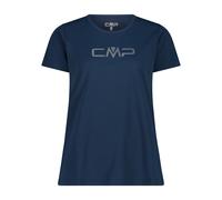 CMP Damen-T-Shirt mit Blumenmuster 30C6246