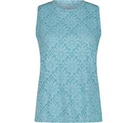 CMP - Women's Top Floral - Top, Gr. L 42, türkis (Lagoon)