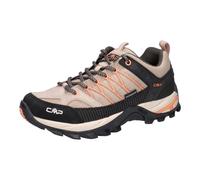 CMP Rigel Low Waterproof Damen Trekkingschuhe grau/schwarz/orange - 39