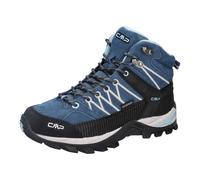 Wanderschuh CMP "RIGEL MID WMN WP TREKKING SHOES", Damen, Gr. 40, blau (infinity, sky), Leder, Schuhe Wanderschuh, wasserdicht (38968506-40) infinity, sky