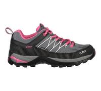 CMP Rigel Low Waterproof Damen Trekkingschuhe grau/fuchsia/schwarz - 38