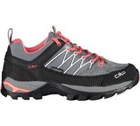 CMP Damen Trekkinghalbschuhe Damen Leichtwanderschuhe Rigel Low Shoes GREY-CORALLO - Gr. - 38