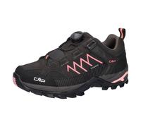 CMP - Women's Rigel Low Fitgo Trekking Shoes WP 3Q13586 - Multisportschuhe, Gr. 42, schwarz (Piombo/Lotus)