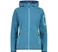 CMP Damen Unterjacke Kapuzen Fleecejacke Strick (3H19826) 36 TOPAZIO-BLUE INK 12LU