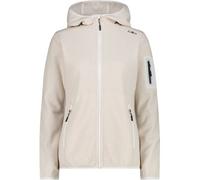 CMP Damen Unterjacke Kapuzen Fleecejacke Strick (3H19826) 42 B.CO GESSO-VANIGLIA 06XU