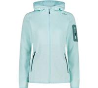 CMP Damen Unterjacke Kapuzen Fleecejacke Strick (3H19826) 46 OPALE-BIANCO 05ET