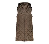 CMP Damen Weste Woman Long Fix Hood Vest 33K3686-P981 40 Dark Malto