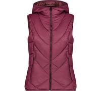 CMP Damen Weste WOMAN VEST FIX HOOD (32K3046) 50 RUBINO