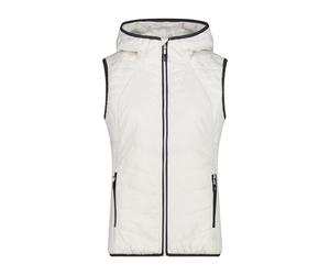 CMP Damen Weste WOMAN VEST HYBRID FIX HOOD 33H1896-A143 36 B.Co Gesso