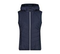 CMP Damen Weste WOMAN VEST HYBRID FIX HOOD 33H1896-N950 36 Black Blue