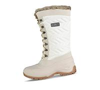 CMP Damen Winterstiefel Nietos 3Q47966-A319 – Kunstpelzfutter, wasserdichter Überschuh – Vanilla 42