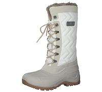 CMP Damen Winterstiefel Nietos 3Q47966-A319 – Kunstpelzfutter, wasserdichter Überschuh – Vanilla 42