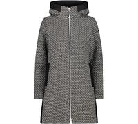 CMP Damen Kapuzensweat WOMAN COAT FIX HOOD CARBONE M. 38 (8058949310645)