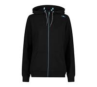 CMP Damen Woman Jacket Fix Hood Stretch Mit Fester Kapuze, Nero, M EU