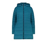 CMP Damen Woman Parka Snaps Hood Coat, Teal, 46 EU