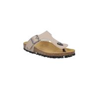 CMP Eco Mymosa Damen Zehentrenner, Beige, Kork-Zwischensohle, Recycelte Materialien, Veloursleder-Decksohle (beige, EU Schuhgrößensystem, Erwachsene, Numerisch, M, 39)