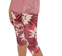 CMP - ¾-elastische Leggings für Kinder, Rouge-Pflaume-Weiß, 98