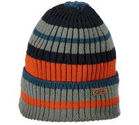 CMP Erwachsene Mütze Strickmütze 5504735J, Kaky/Orange/B.Blue, One Size, 5504735J
