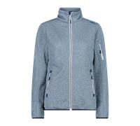 CMP F.Illi Campagnolo CMP Damen Knit-Tech-Fleece mit Inner Layer aus Mesh - Cielo-Bianco - 38