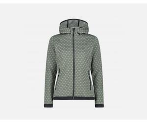 CMP F.Illi Campagnolo CMP Damen Knit-Tech Jacke mit Jacquard-Gewebe
