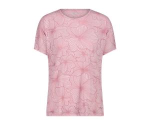 CMP F.Illi Campagnolo CMP Damen-T-Shirt mit Burn Out-Muster - Fard - 38