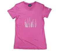 CMP - F.LLI Campagnolo Damen T Shirt & Polo Elastisches T-Shirt mit Aufdruck, Geraneo, D44, 39T7576