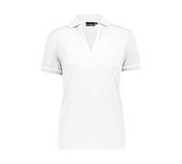 CMP - F.LLI Campagnolo Damen T Shirt & Polo Slub Jersey Stretch-Poloshirt, Bianco, D40, 39T7686