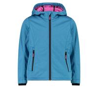 Cmp Fix Hood 3a29385n-m Softshelljacke 10 Jahre Turquoise Mel.