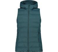 CMP Damen Weste WOMAN VEST FIX HOOD (35K3636) 36 TREK GREEN