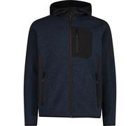 CMP Herren Kapuzensweat MAN JACKET FIX HOOD (35H1787) 56 TITANIO-NERO