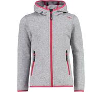 CMP Fix Hood Kinder Kapuzensweater, silber 92