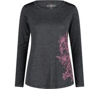 CMP Freizeit Damen Longsleeve, grau D44