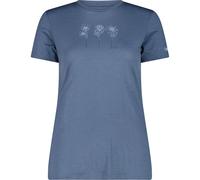 CMP Freizeit Damen T-Shirt, blau 36
