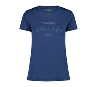 CMP Freizeit Damen T-Shirt, blau D48