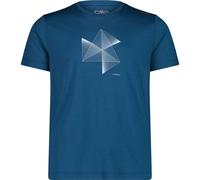 CMP Freizeit Herren T-Shirt, blau 50