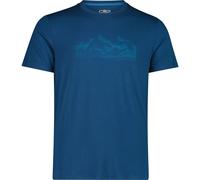 CMP - Bamboo Jersey T-Shirt - T-Shirt, Gr. XL 52, blau (Ocean)