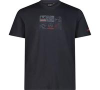 CMP Freizeit Herren T-Shirt, grau 56