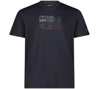CMP Freizeit Herren T-Shirt, grau, Gr. 56