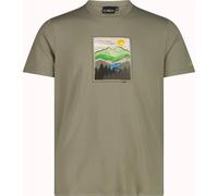 CMP Freizeit Herren T-Shirt, grün 52
